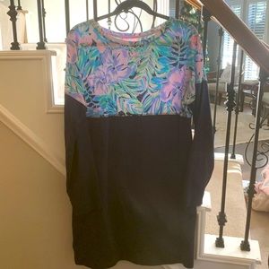 Lilly Pulitzer navy dress size XL